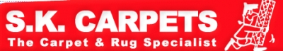S K Carpets logo