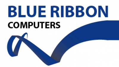 Blue Ribbon Computers logo