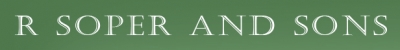 R Soper & Sons logo